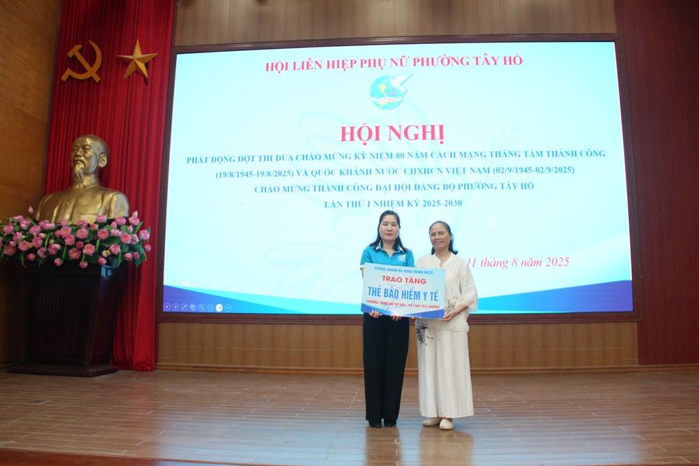 Hội Phụ nữ Tây Hồ tiên phong phát động thi đua, góp sức xây dựng phường kiểu mẫu - ảnh 7