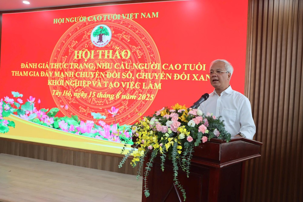 Người cao tuổi không đứng ngoài cuộc cách mạng số và xanh - ảnh 2