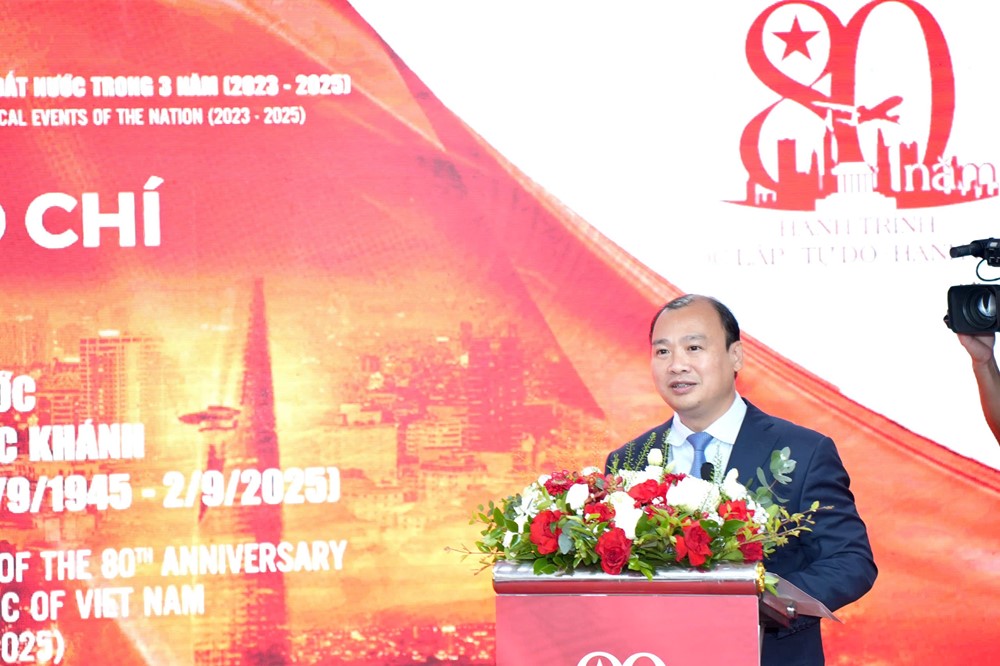 Khai trương Trung tâm Báo chí phục vụ Triển lãm 80 năm Quốc khánh - ảnh 2