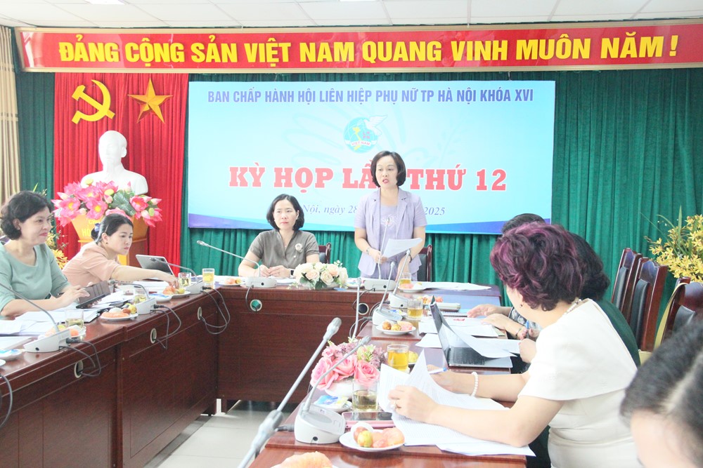 Hội LHPN Hà Nội khẩn trương triển khai công tác chuẩn bị Đại hội đại biểu lần thứ XVII - ảnh 2