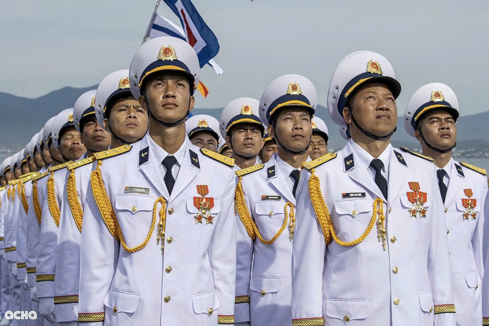 Trọn bộ hình ảnh diễu binh trên biển của lực lượng vũ trang Việt Nam - ảnh 5