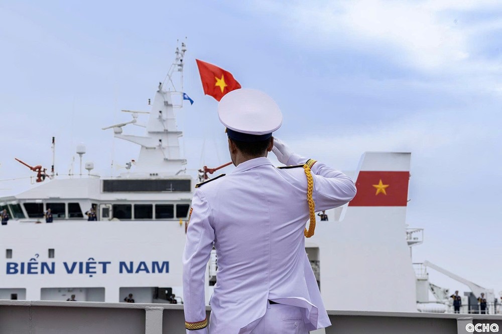Trọn bộ hình ảnh diễu binh trên biển của lực lượng vũ trang Việt Nam - ảnh 3