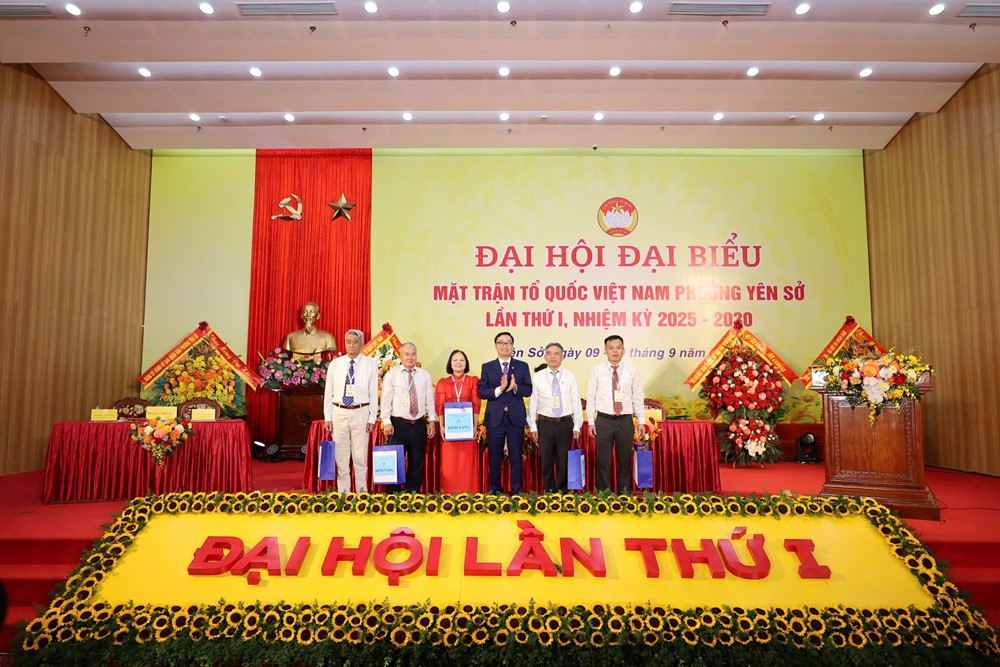 Đại hội MTTQ phường Yên Sở: Đoàn kết, sáng tạo cho nhiệm kỳ mới - ảnh 7