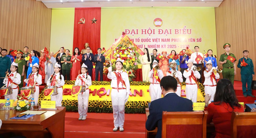 Đại hội MTTQ phường Yên Sở: Đoàn kết, sáng tạo cho nhiệm kỳ mới - ảnh 9