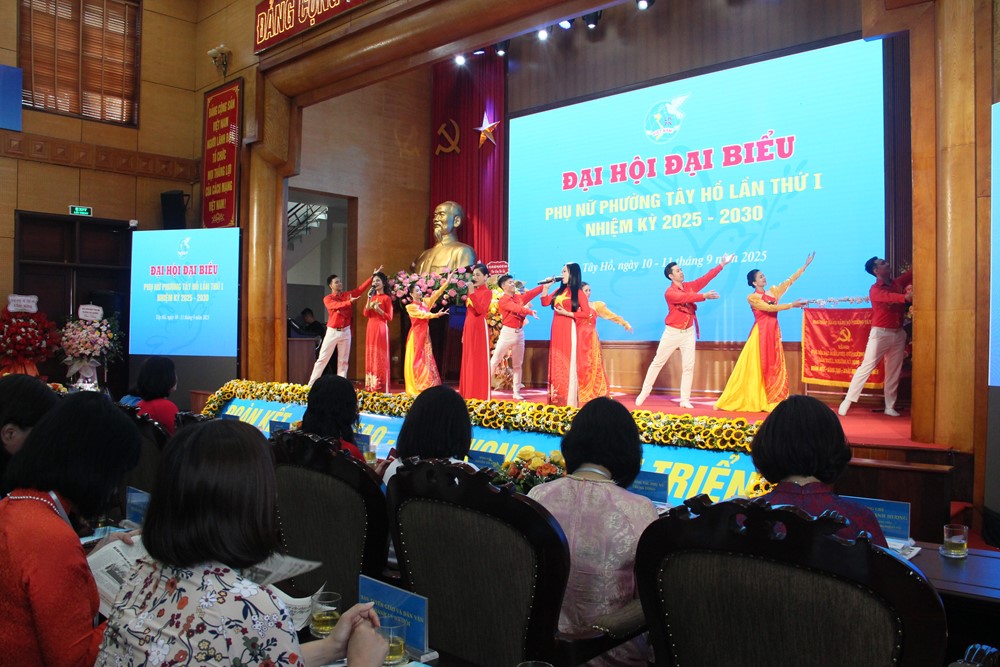 Hà Nội: Tổ chức thành công Đại hội điểm phụ nữ xã, phường đầu tiên sau sắp xếp tổ chức bộ máy - ảnh 13