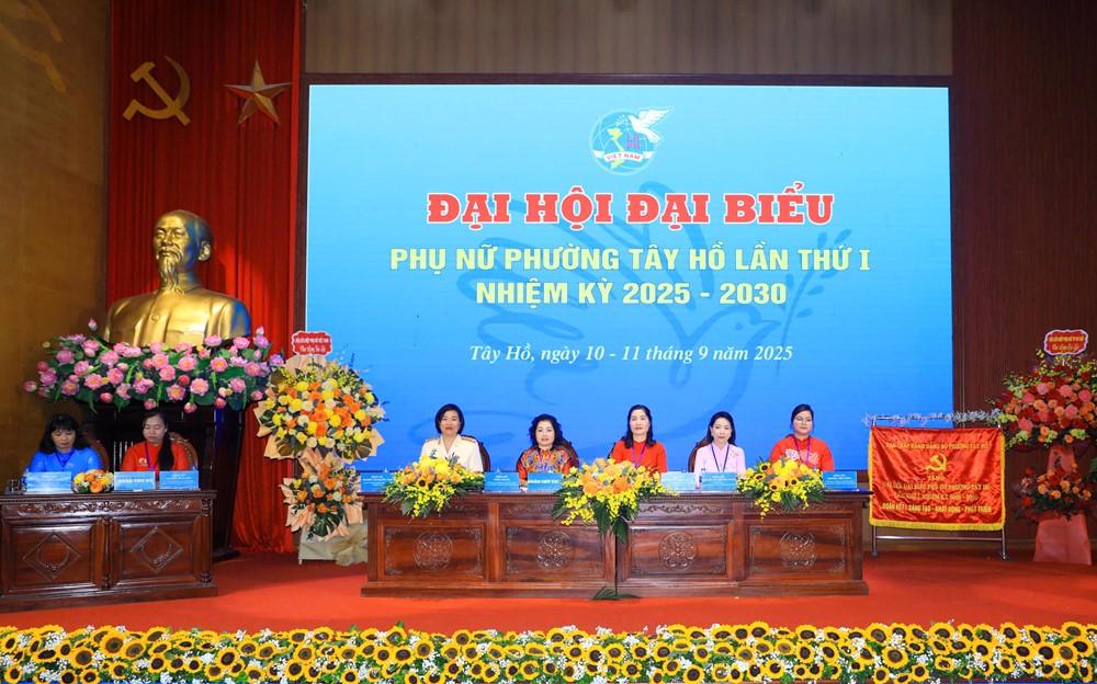 Hà Nội: Tổ chức thành công Đại hội điểm phụ nữ xã, phường đầu tiên sau sắp xếp tổ chức bộ máy - ảnh 4