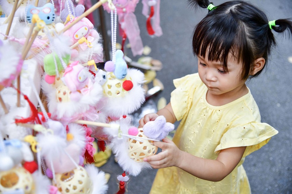 Phố Hàng Mã rực rỡ sắc màu Trung thu - ảnh 7
