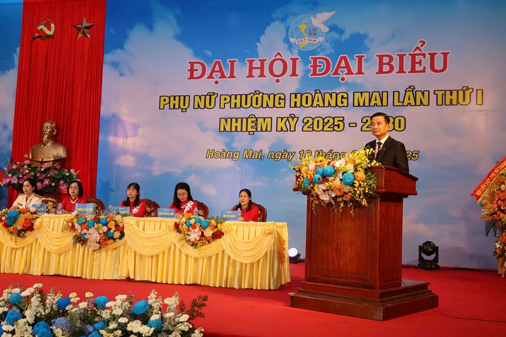Phát huy truyền thống, phụ nữ Hoàng Mai đoàn kết, sáng tạo, xây dựng tổ chức Hội vững mạnh - ảnh 6
