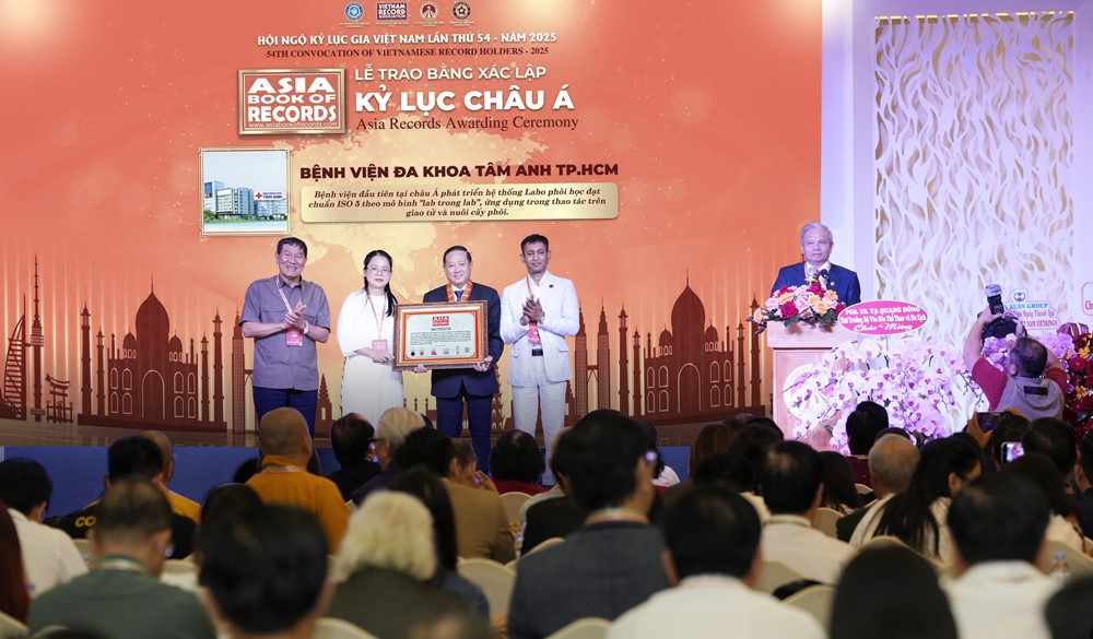 Việt Nam xác lập Kỷ lục châu Á về Lab phôi học: Đột phá công nghệ đưa IVF lên tầm quốc tế - ảnh 1