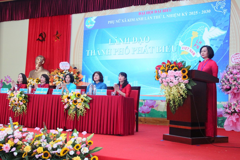 Hội LHPN xã Kim Anh thi đua hành động với khí thế mới - ảnh 4