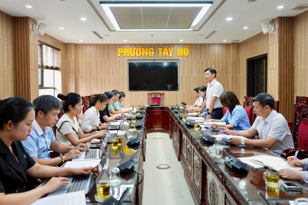 Tây Hồ quyết liệt đẩy nhanh tiến độ hai dự án trọng điểm - ảnh 1