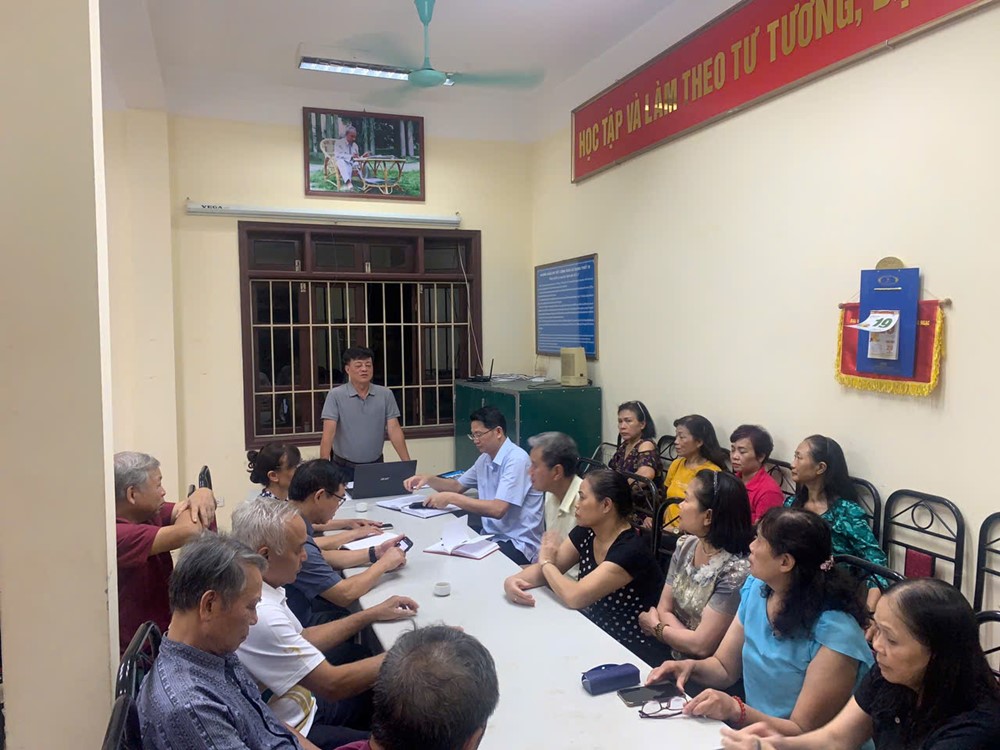 Phường Phú Thượng: Lãnh đạo chủ chốt dự sinh hoạt tại cơ sở, thúc đẩy cụ thể hóa Nghị quyết Đại hội - ảnh 2