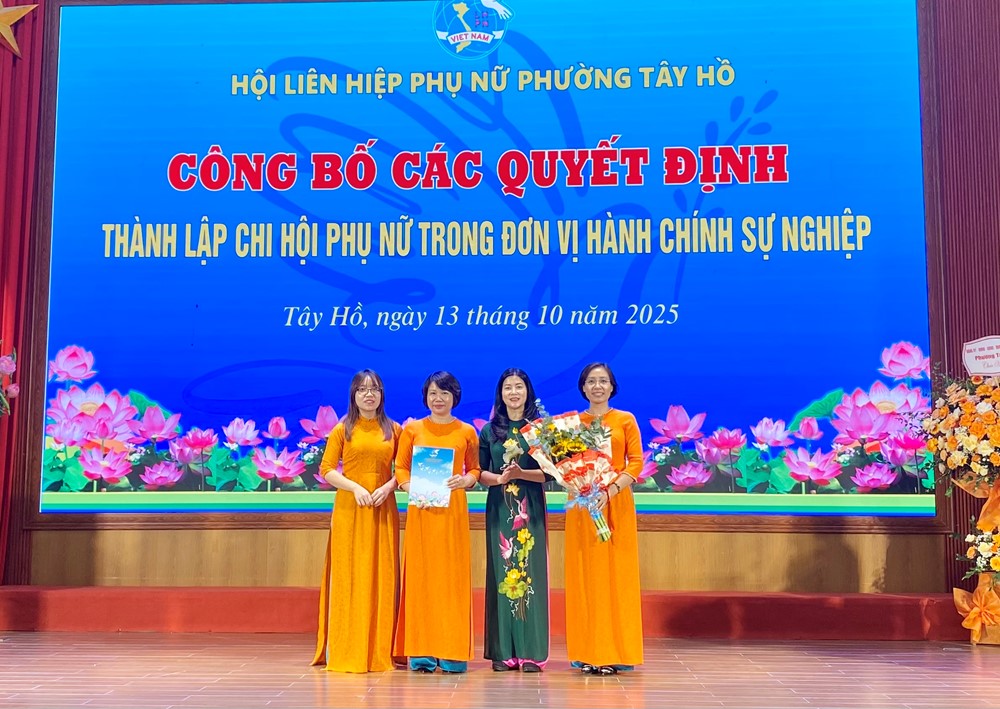 Hành trình tiếp nối và vươn xa của phụ nữ Tây Hồ trong thời đại mới - ảnh 4