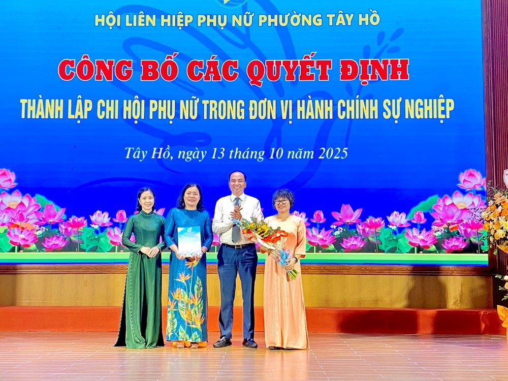Hành trình tiếp nối và vươn xa của phụ nữ Tây Hồ trong thời đại mới - ảnh 5