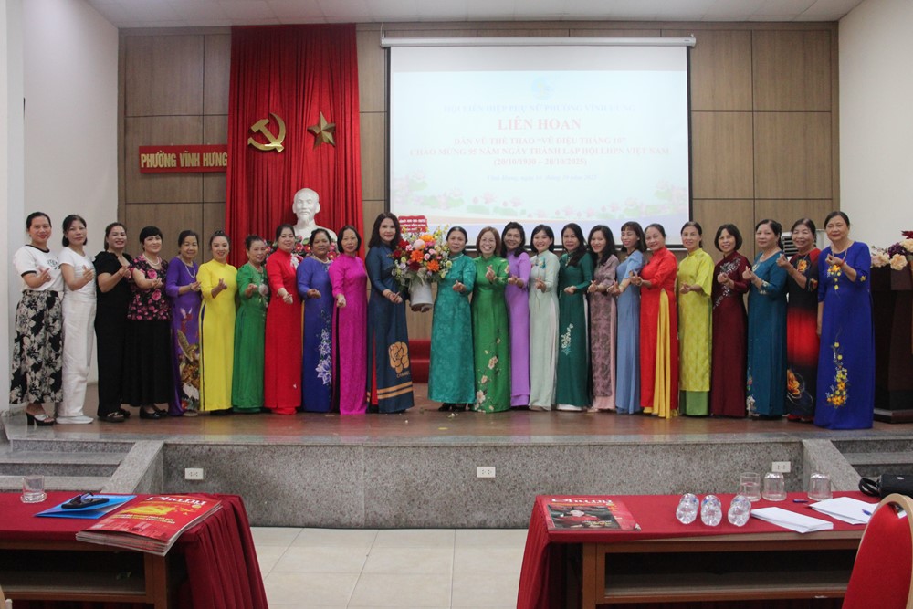 Phụ nữ Vĩnh Hưng kỷ niệm 95 năm truyền thống và phát huy tinh thần đổi mới - ảnh 7