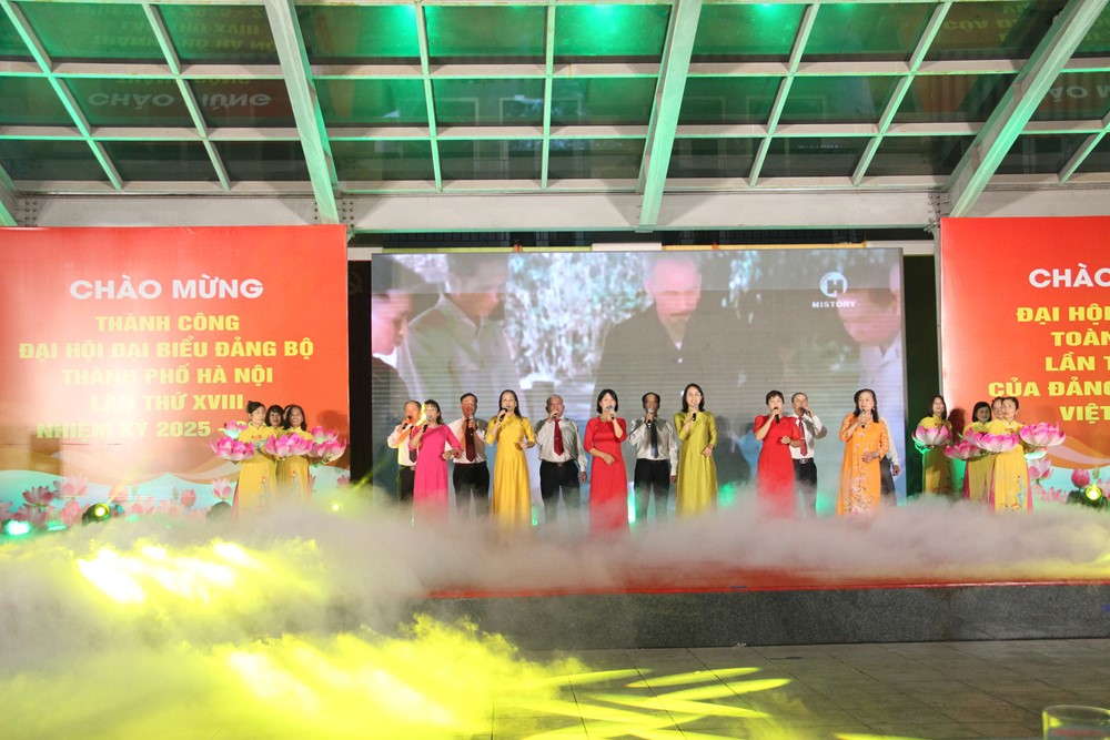 Phường Phú Thượng rộn ràng “Lời ca dâng Đảng”  - ảnh 7