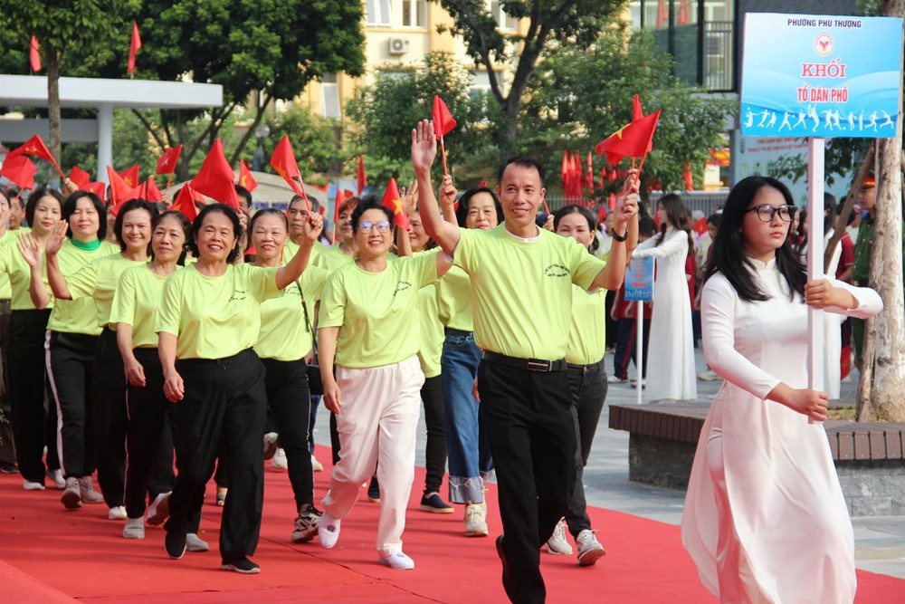 Phú Thượng: Hơn 400 vận động viên tiêu biểu tranh tài tại Đại hội Thể dục thể thao - ảnh 17