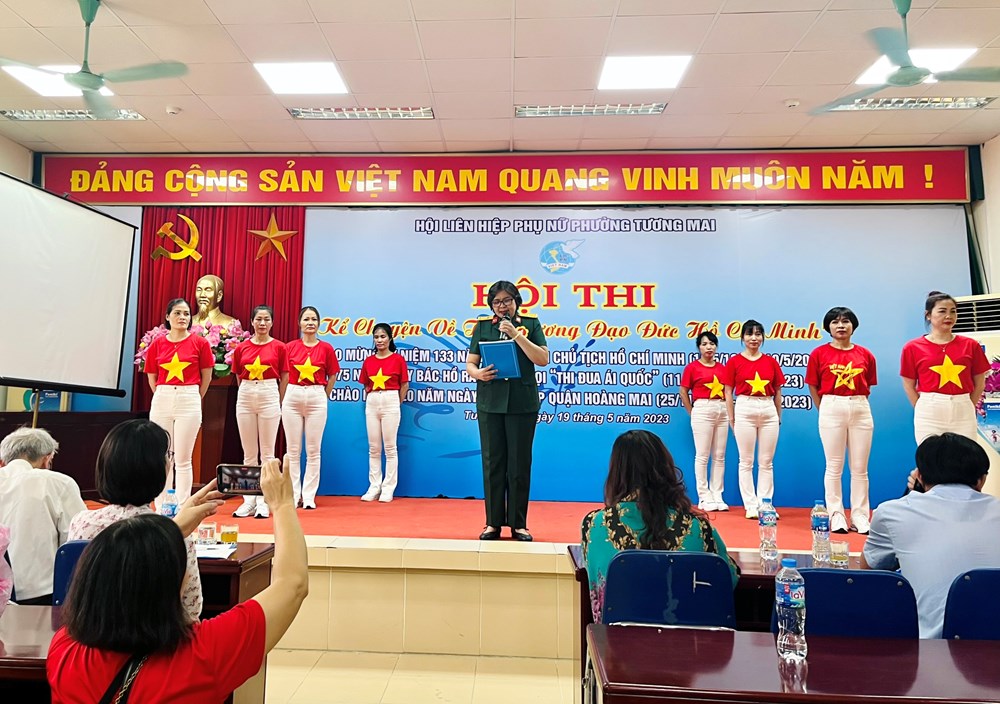 Xúc động Hội thi “Kể chuyện về tấm gương đạo đức Hồ Chí Minh“ - ảnh 17