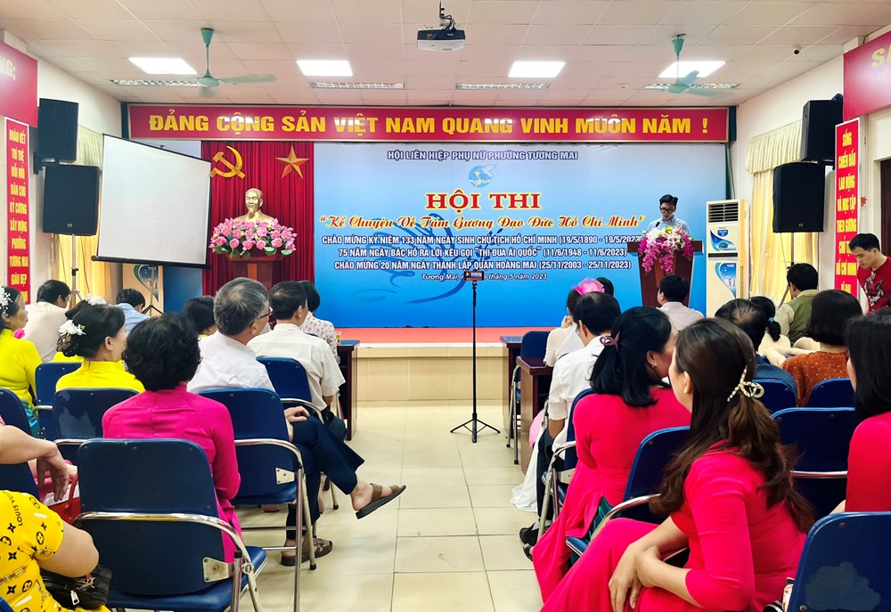 Xúc động Hội thi “Kể chuyện về tấm gương đạo đức Hồ Chí Minh“ - ảnh 1