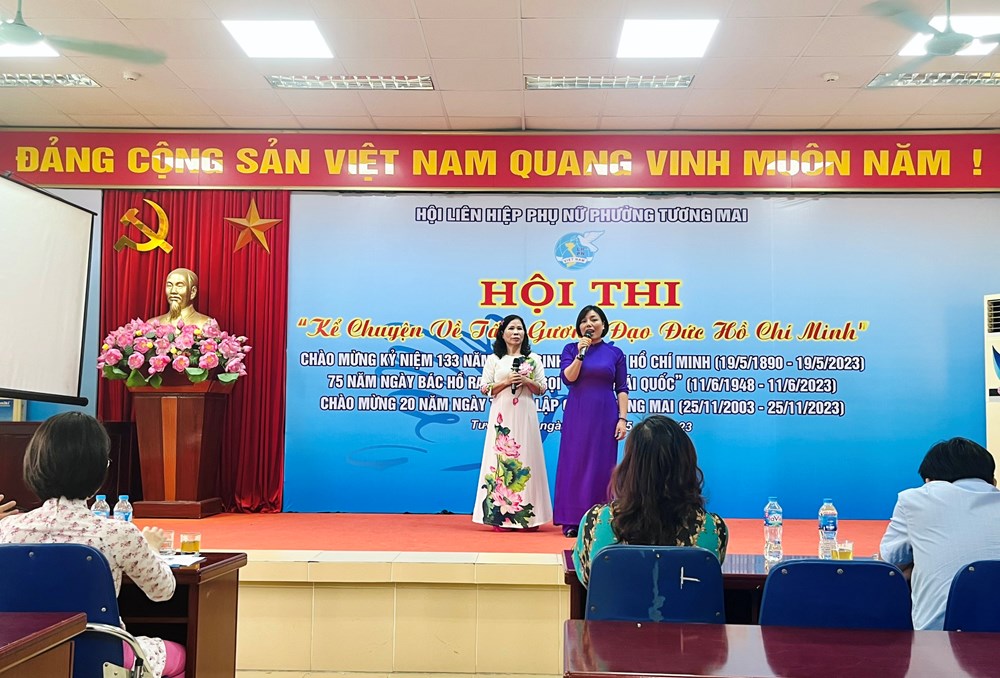 Xúc động Hội thi “Kể chuyện về tấm gương đạo đức Hồ Chí Minh“ - ảnh 20