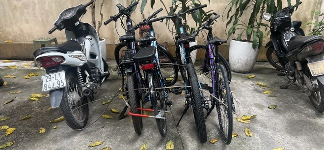 Bắt giữ “cặp bài trùng” chuyên “nhảy” xe đạp đắt tiền tại Hà Nội - ảnh 2