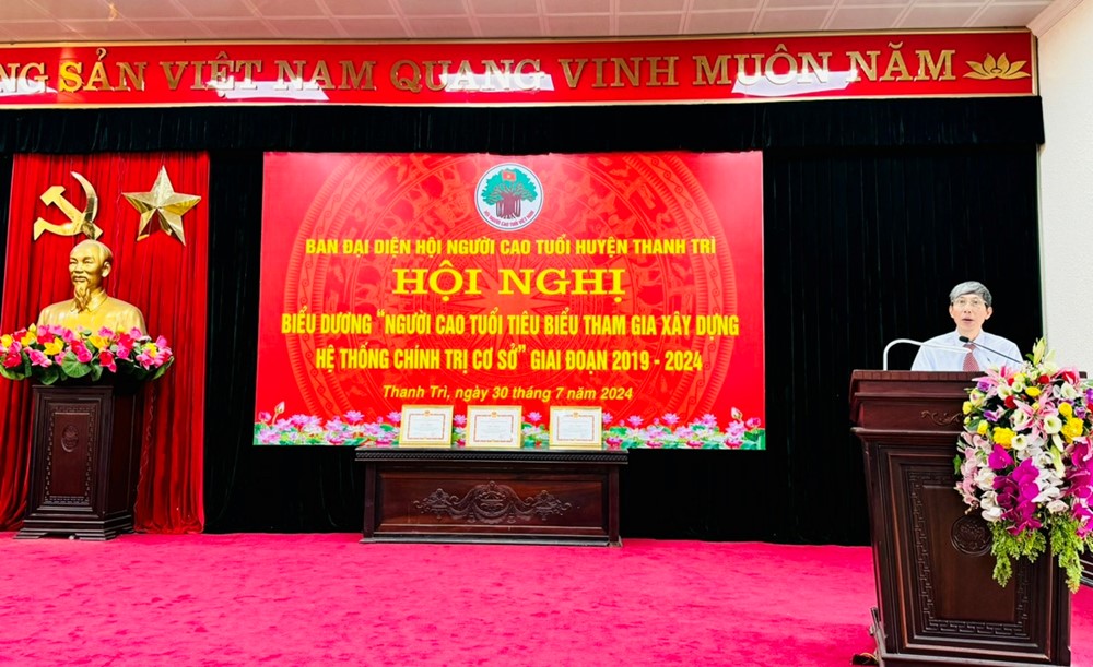Huyện Thanh Trì: Biểu dương 47 người cao tuổi tích cực tham gia xây dựng hệ thống chính trị cơ sở - ảnh 3