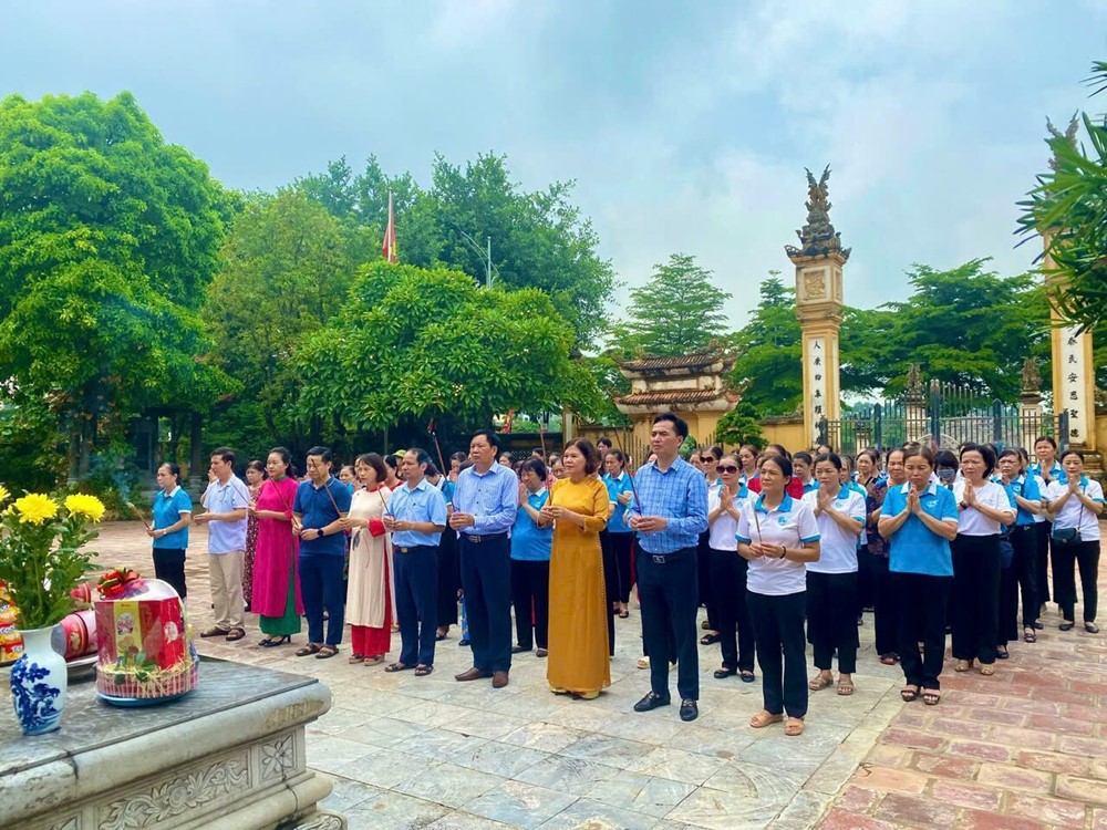 Ra mắt mô hình “Khu di tích lịch sử kiểu mẫu Đình thờ Đô Hồ Đại Vương Phạm Tu” - ảnh 1