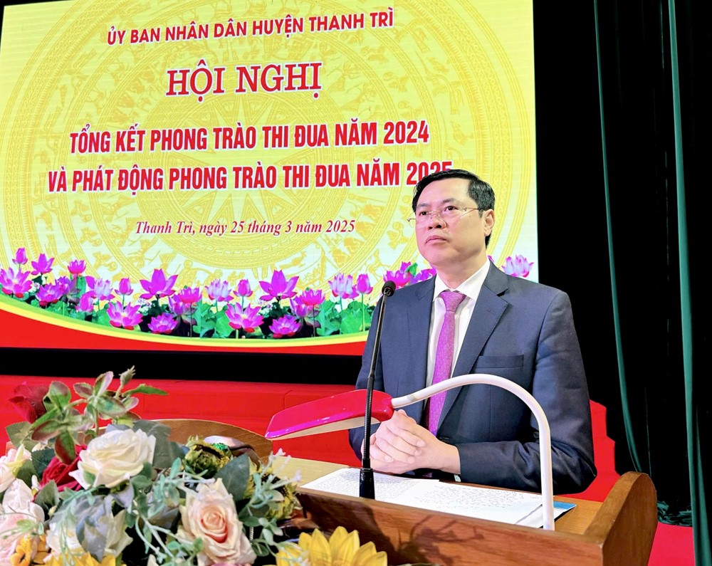 Huyện Thanh Trì: Lan toả mạnh mẽ các phong trào thi đua  - ảnh 2