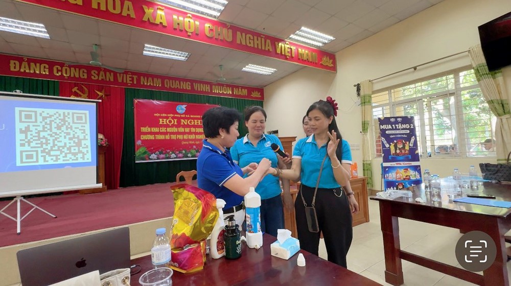 Phụ nữ xã Quang Minh khởi nghiệp cùng FinShop - ảnh 2