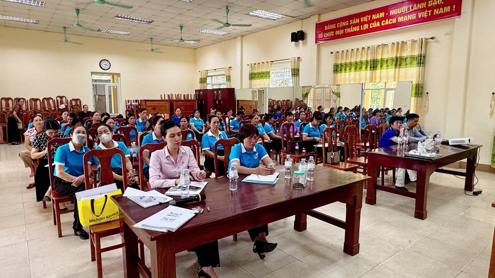 Xã Quang Minh: Triển khai nguồn vốn vay tín dụng hỗ trợ phụ nữ phát triển kinh tế - ảnh 1