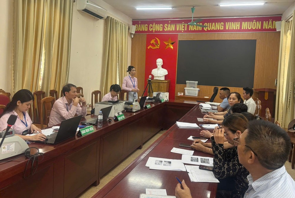  Đảm bảo hiệu quả hoạt động của các điểm giao dịch Ngân hàng Chính sách xã hội Mê Linh  - ảnh 1