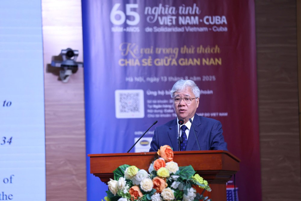 Phát động Chương trình vận động ủng hộ nhân dân Cuba - ảnh 2