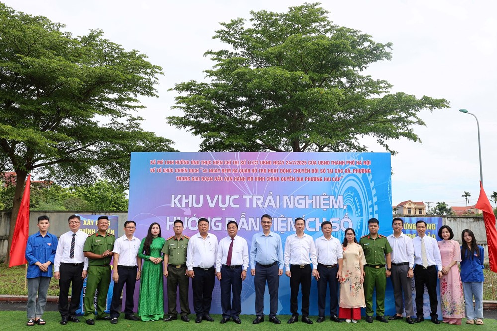 Xã Mê Linh: Phát động phong trào “Toàn dân thi đua đổi mới sáng tạo và chuyển đổi số“ - ảnh 3