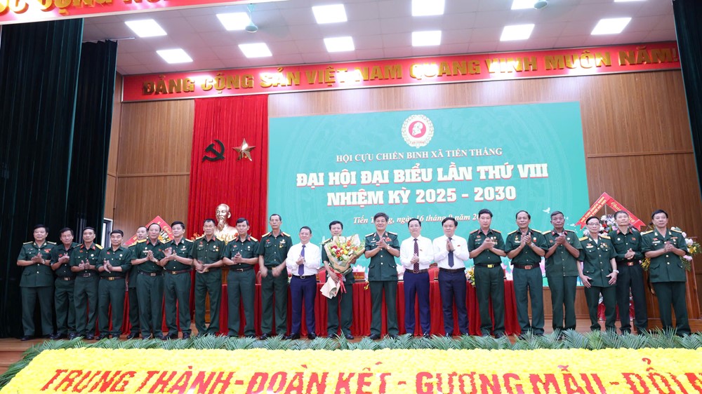 Đồng chí Nguyễn Hải Quân được chỉ định Chủ tịch Hội Cựu chiến binh xã Tiến Thắng - ảnh 6