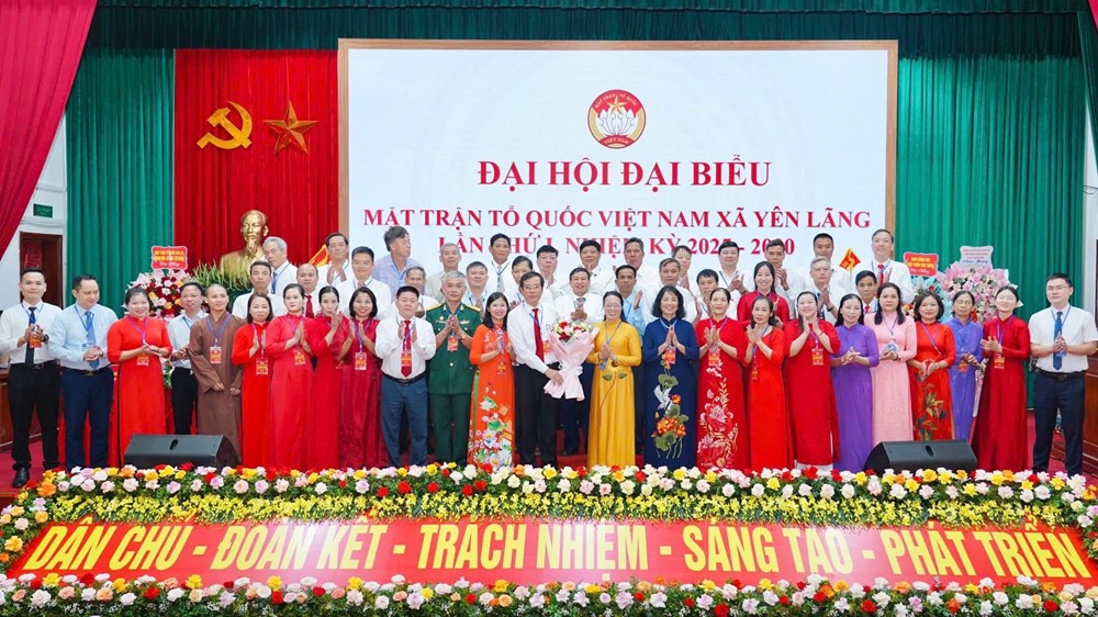 Đại hội MTTQ xã Yên Lãng lần thứ I, nhiệm kỳ 2025-2030 thành công tốt đẹp - ảnh 4