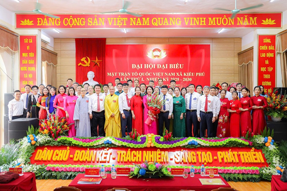 Đồng chí Nguyễn Thị Thu Trang giữ chức Chủ tịch Ủy ban Mặt trận Tổ quốc xã Kiều Phú nhiệm kỳ 2025-2030 - ảnh 4