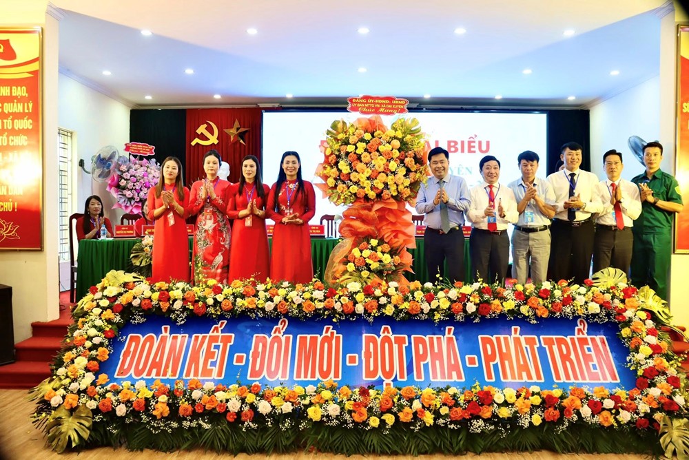 Đại hội đại biểu phụ nữ xã Đại Xuyên lần thứ I: Khẳng định bản lĩnh, lan tỏa khát vọng, kiến tạo tương lai - ảnh 2