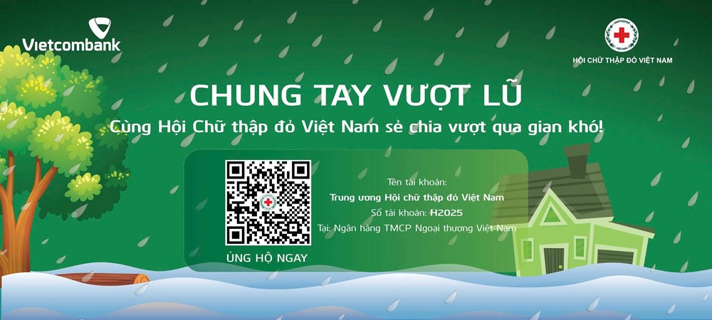 Hội Chữ thập đỏ Việt Nam phát động Chiến dịch “Chung tay vượt lũ” - ảnh 1
