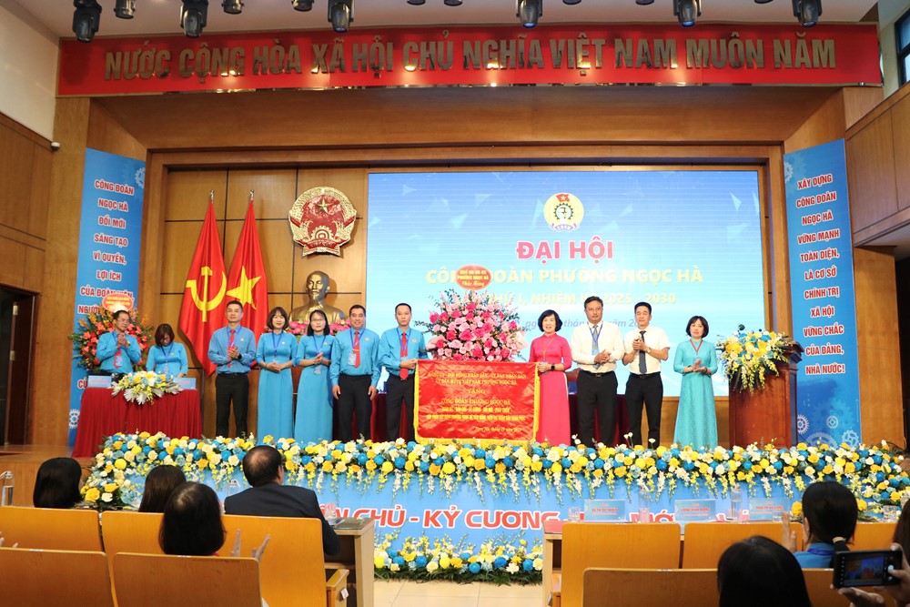 Đại hội Công đoàn phường Ngọc Hà lần thứ I, nhiệm kỳ 2025-2030: “Đoàn kết - Dân chủ - Kỷ cương - Đổi mới - Phát triển” - ảnh 4