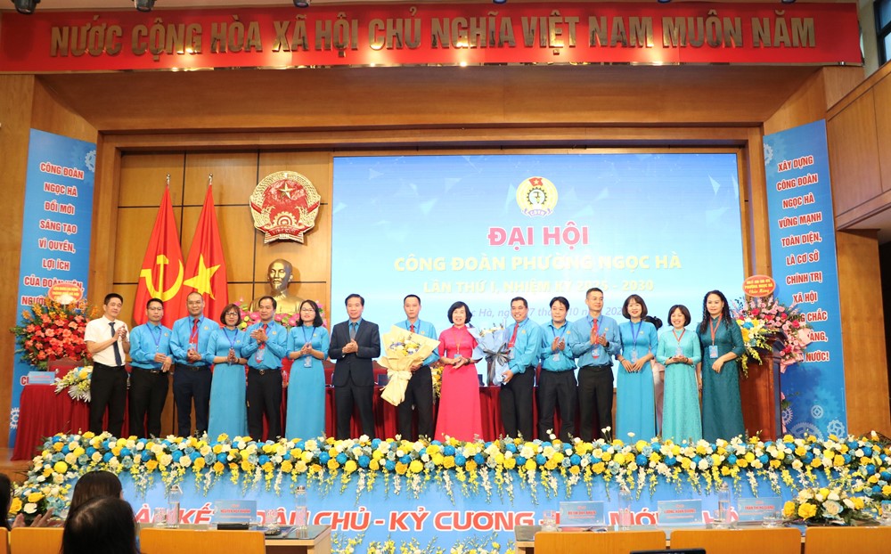 Đại hội Công đoàn phường Ngọc Hà lần thứ I, nhiệm kỳ 2025-2030: “Đoàn kết - Dân chủ - Kỷ cương - Đổi mới - Phát triển” - ảnh 7