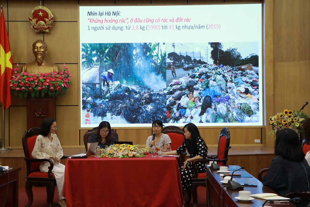 Hội LHPN quận Ba Đình: Tọa đàm nâng cao hiệu quả phân loại, tái chế rác thải tại nguồn - ảnh 3
