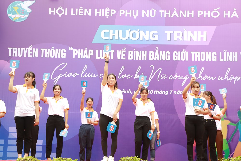 Hội LHPN Hà Nội: Truyền thông bình đẳng giới trong lao động tới nữ công nhân và cộng đồng   - ảnh 8