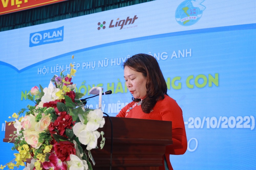 Hội LHPN huyện Đông Anh: Tổ chức Ngày hội “Đồng hành cùng con” chào mừng ngày 20/10 - ảnh 3