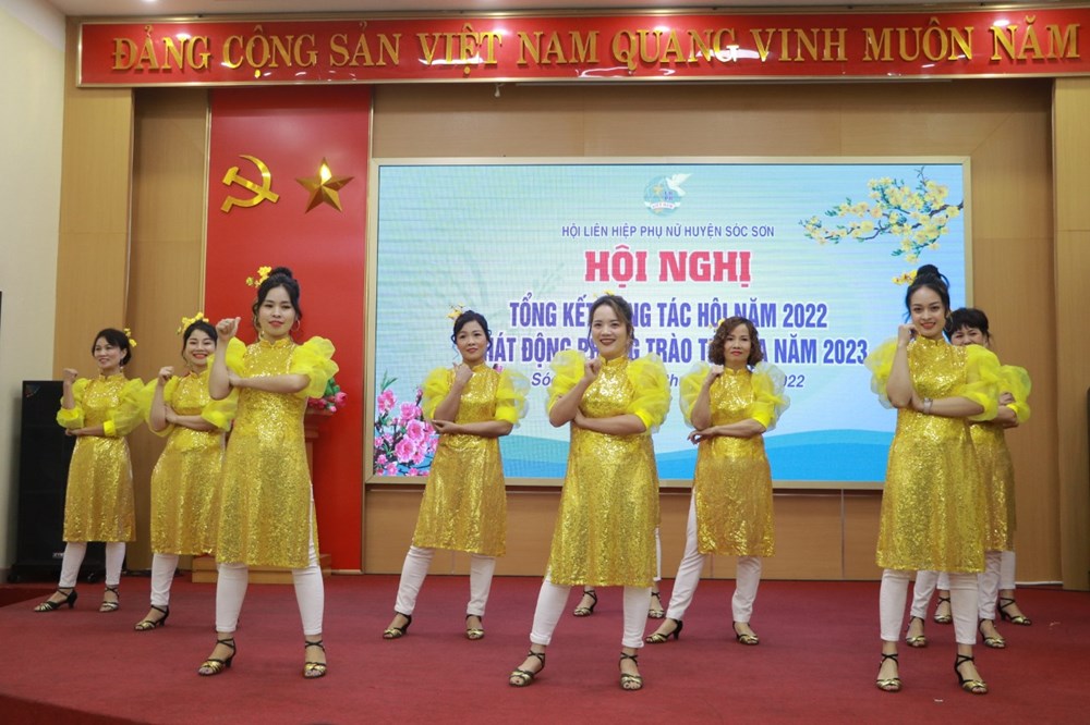 Hội LHPN huyện Sóc Sơn: Một năm hành động hiệu quả vì phụ nữ - ảnh 2