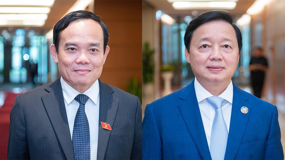Ông Trần Hồng Hà và Trần Lưu Quang trở thành Phó Thủ tướng Chính phủ nhiệm kỳ 2021-2026 - ảnh 1