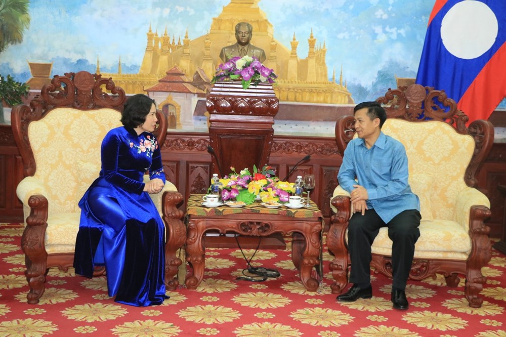 Hội LHPN Hà Nội: Thăm, chúc Tết cổ truyền Lào, Campuchia - ảnh 2