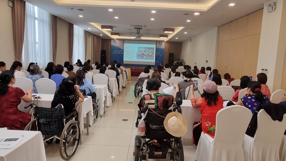 Hội LHPN Việt Nam: Tập huấn ứng dụng công nghệ số tăng hiệu quả kinh doanh trực tuyến cho phụ nữ khuyết tật - ảnh 4