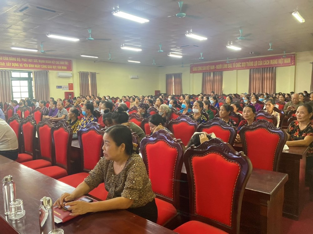 Hội LHPN huyện Thạch Thất: Quán triệt Dự án 8 tới 100% cán bộ Hội chủ chốt - ảnh 1