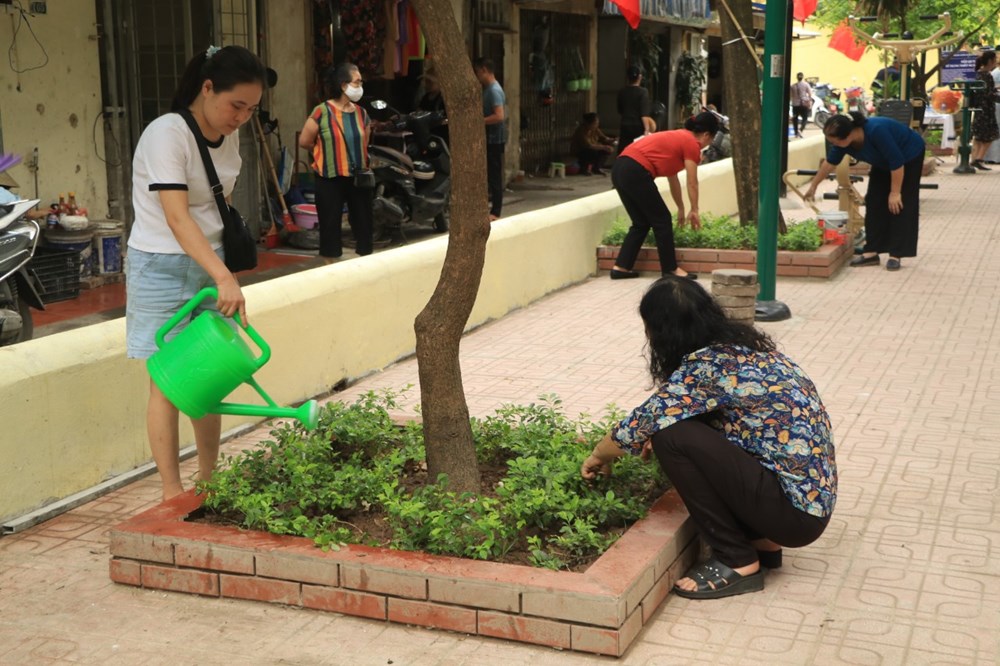 Phường Thành Công, quận Ba Đình: Khánh thành công trình Tổ dân phố văn hóa kiểu mẫu trong thực hiện quy tắc ứng xử - ảnh 4
