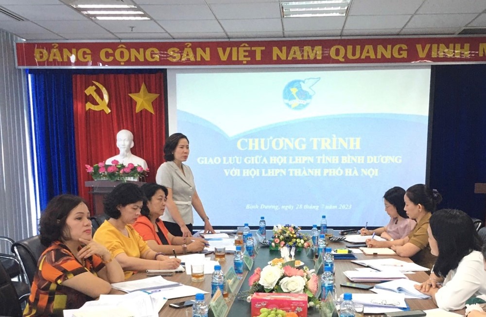 Trao đổi kinh nghiệm triển khai công tác bình đẳng giới và vì sự tiến bộ của phụ nữ - ảnh 1